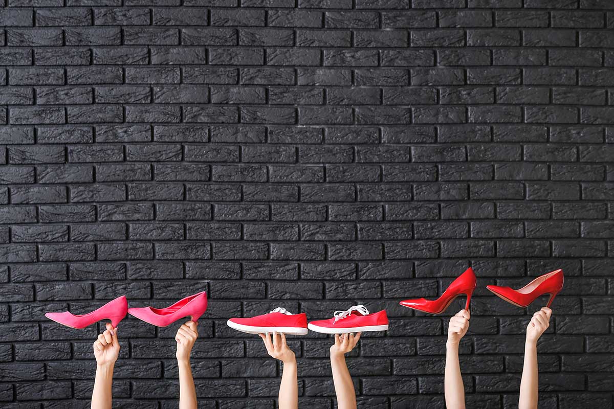 Communiquer en haut talon